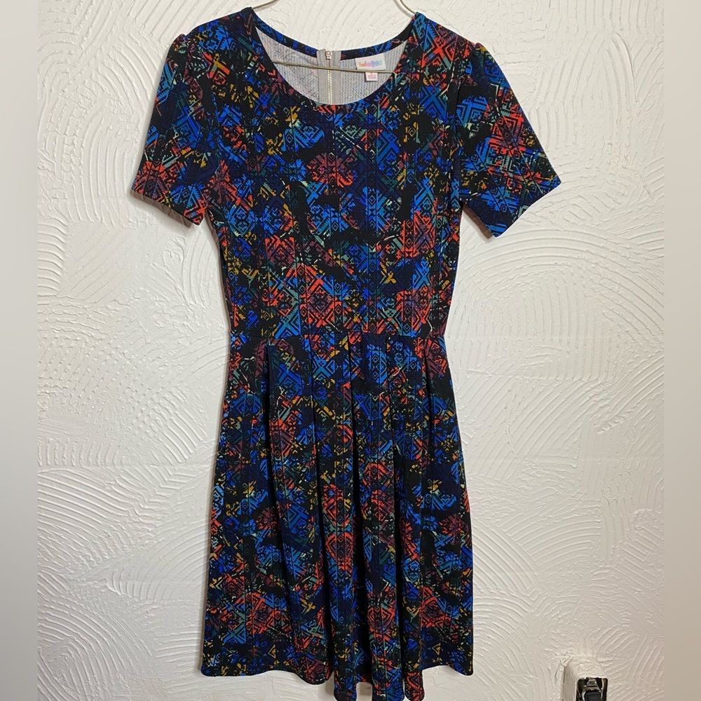 Lularoe Amelia Dress with Pockets Small